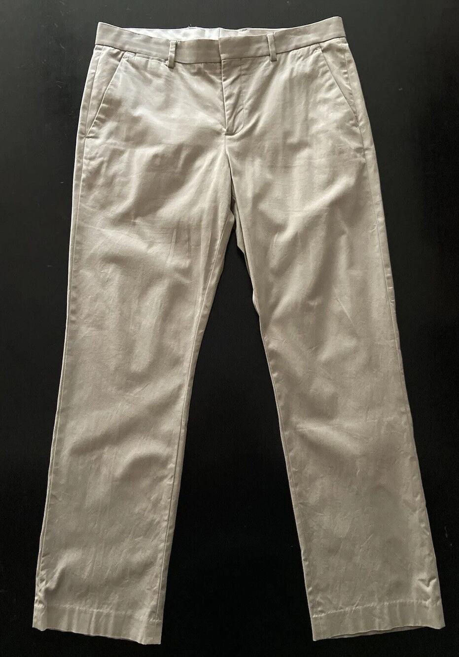 EXPRESS Photographer Flat Front Khaki Chino Pants Mens sz 32